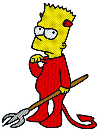 Bart Simpson Devil